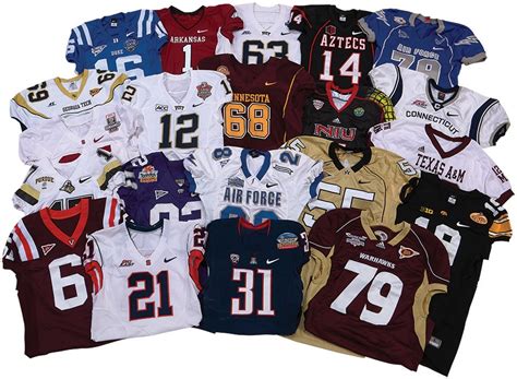 College Football Game Jersey Collection (28)