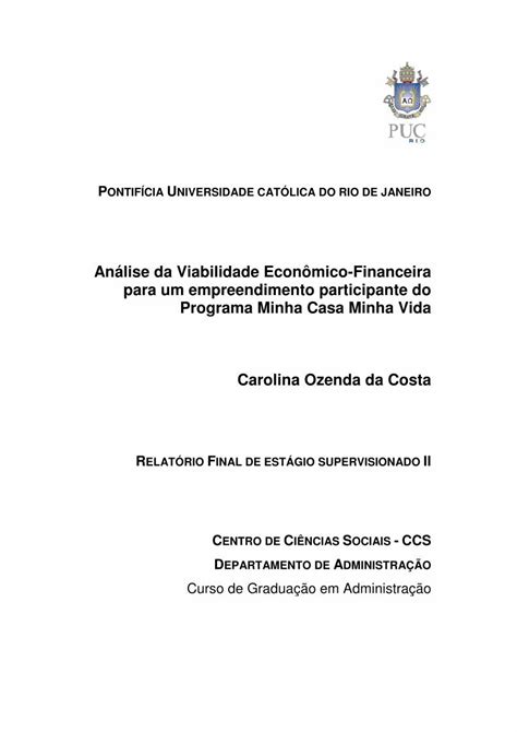 PDF Análise da Viabilidade Econômico Financeira para um DOKUMEN TIPS