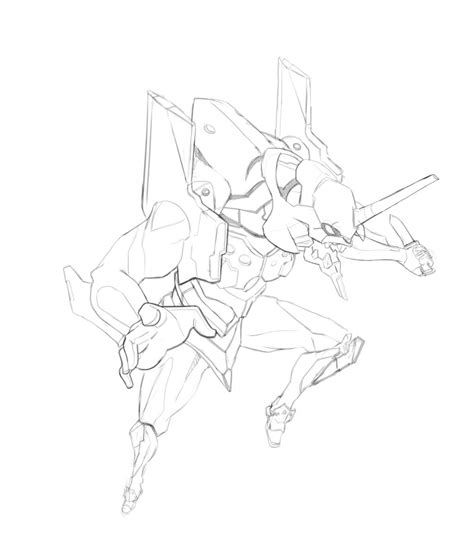Eva Unit 01 Sketch By Taystamah On Deviantart