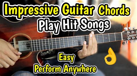 Impressive Guitar Chords Everyone Must Know 🎸 Part 1 Play And Perform