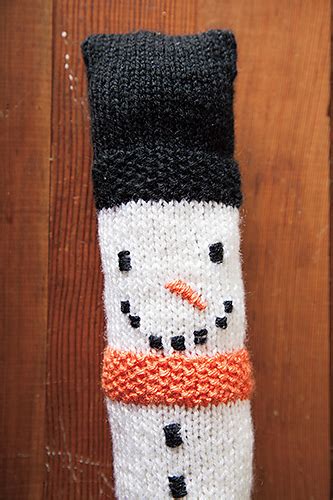 Ravelry Snowman Draft Stopper Pattern By Robin Allen