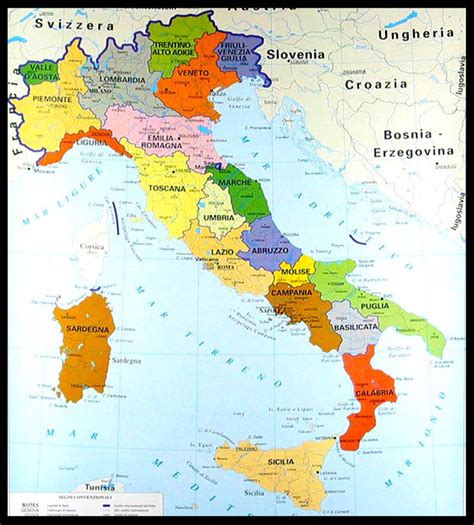 Tuscany Map And An Guide To The Cities And Attractions That Make The