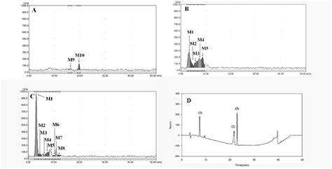 Representative Radio Hplc A B C And Hplc Chromatograms Of The Download Scientific Diagram