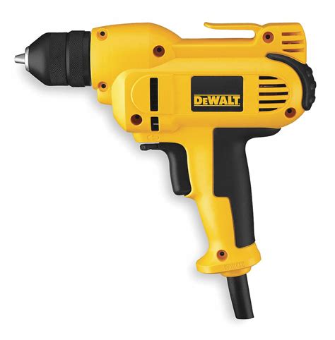 DEWALT, 3/8 in Chuck Size, Keyless, Drill Kit - 2EKR8|DWD115K - Grainger