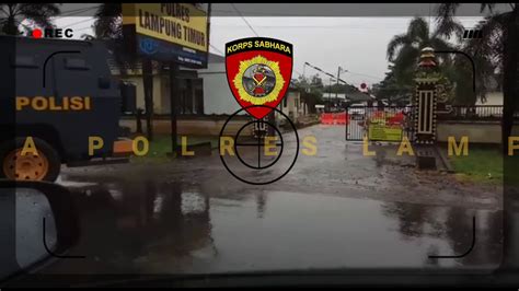 PATROLI SIAGA BANJIR SAT SABHARA POLRES LAMPUNG TIMUR YouTube