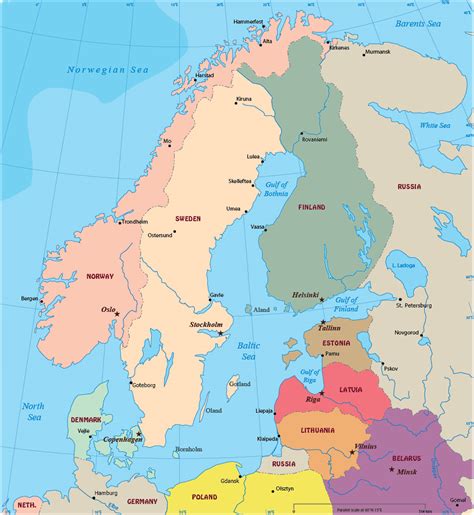 Baltic Sea Political Map 42 OFF Elevate In