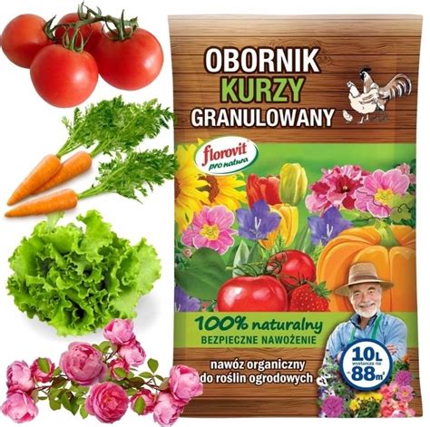 Florovit Pro Natura Obornik Kurzy Granulat Naw Z Naturalny Od Kur L