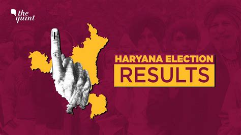 Haryana News And Vote Counting Live Eci Haryana Result 2019 Live