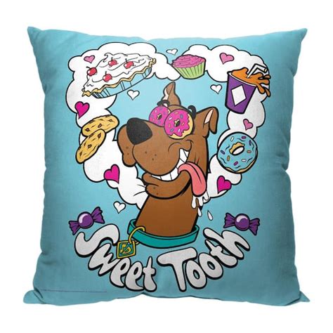 The Northwest Group Scooby Doo Sweet Tooth Printed Multi Colored Throw Pillow 1scb695000021oof