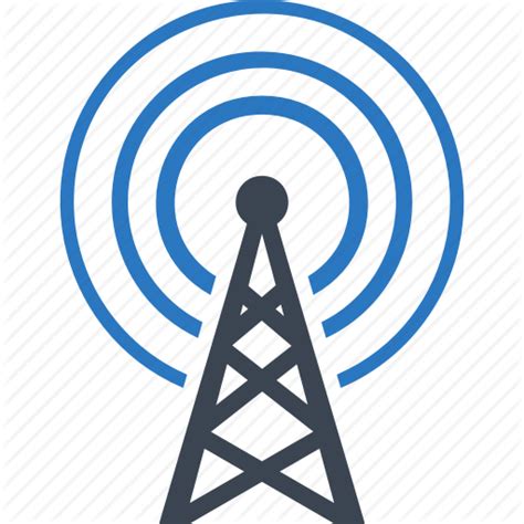 Radio Tower Icon Transparent Background 357496 Free Icons Library