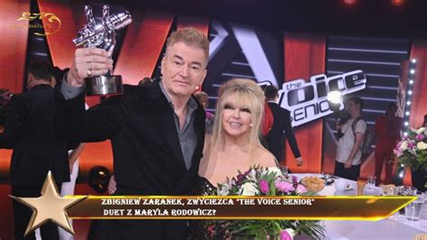 Zbigniew Zaranek Zwyciezca The Voice Senior Duet Z Maryla Rodowicz