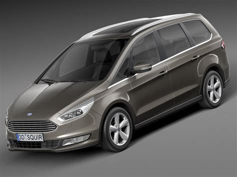 Ford Galaxy 3D Models for Download | TurboSquid