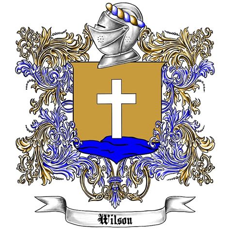 "Wilson Family Crest 3" by atomicblizzard | Redbubble