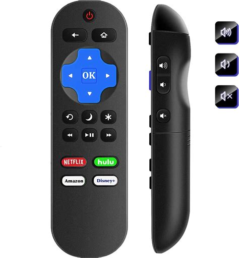 Replace Remote Control Compatible With All Hisense Roku Tv Remote