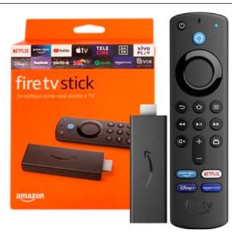 Fire Tv Stick Gera O Controle Remoto Por Voz Alexa Full Hd