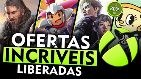 MUITAS OFERTAS INCRÍVEIS LIBERADAS AGORA no XBOX SALDÃO e PROMOÇÕES da