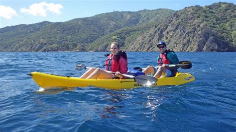 Kayakers Kayak Tours Catalina Island Kayaking