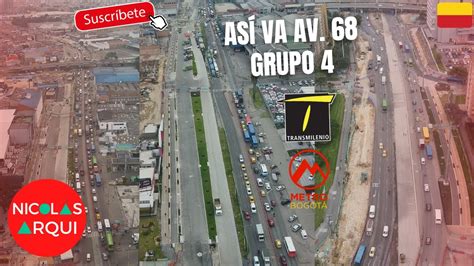 As Va Construcci N De Transmilenio Avenida Entre Avenida Calle Y