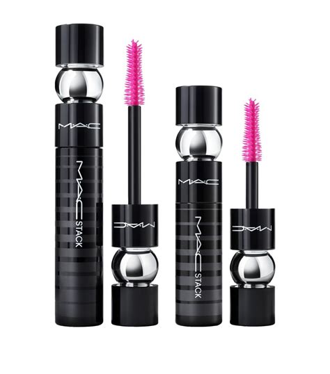 Mac Black Stack Stacked Up Macstack Mascara Duo Gift Set Harrods Uk