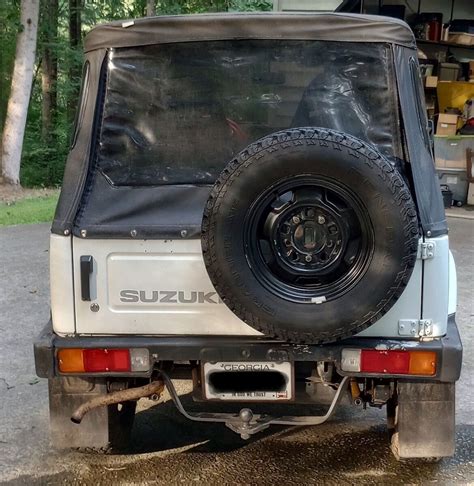 1991 Suzuki Samurai Convertible White RWD Manual JA For Sale