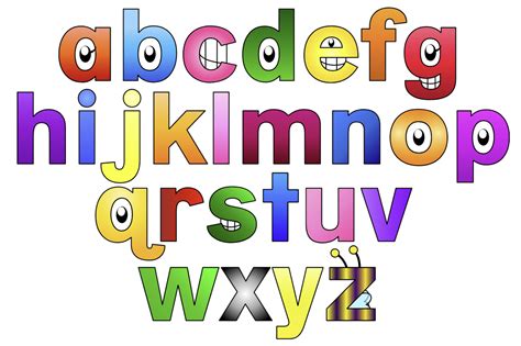 Ultialphabet letters in TVOkids style by jesnoyers on DeviantArt