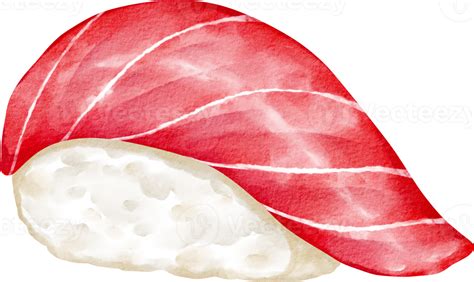 Watercolor Sushi Japanese Cuisine 16548150 Png