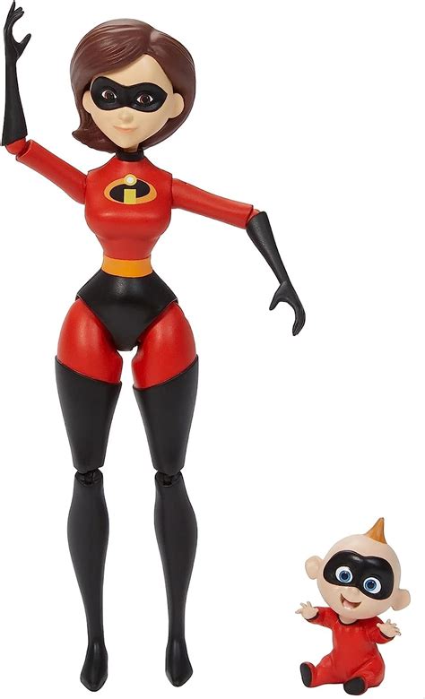 Disney Pixar muñeco figura Los Increibles Elastigirl y Jack Jack ...