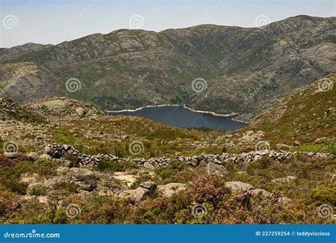 Lake Of Vilarinho Da Furna Dam National Park Of Peneda Geres P