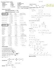 DSC Final Cheat Sheet Pdf 2 1 Magnetic Systems Thermo System