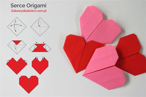 7 Easy Origami Krok Po Kroku Serce AAnotherDayy