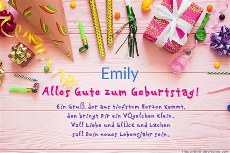 Alles Gute Zum Geburtstag Emily Bilder