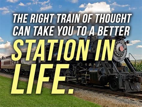 The Right Train Of Thought Train Of Thought Thoughts Train