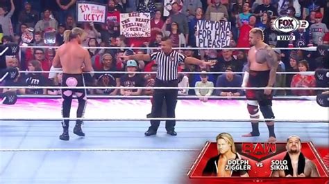 Dolph Ziggler Vs Solo Sikoa WWE Raw 09 01 2023 En Español YouTube