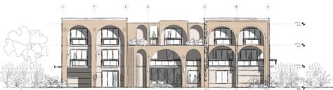Motel Facade Design Dahab On Behance
