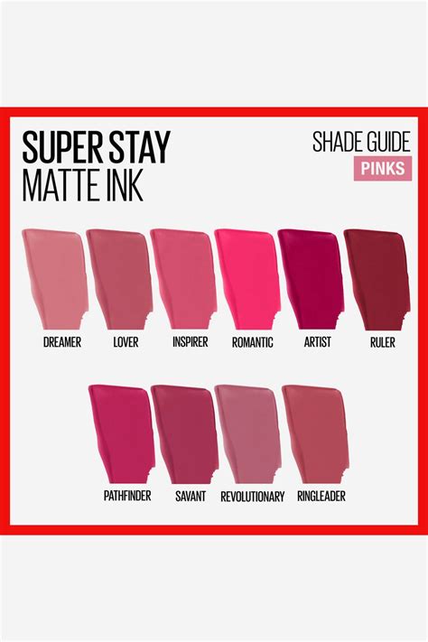 Labial Líquido Maybelline NY Matte Ink Romantic 30 De Prati Tienda