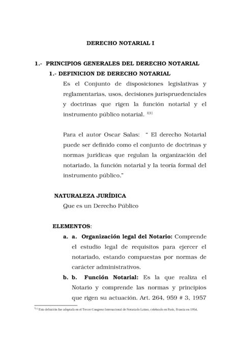 Doc Derecho Notarial I Dokumentips