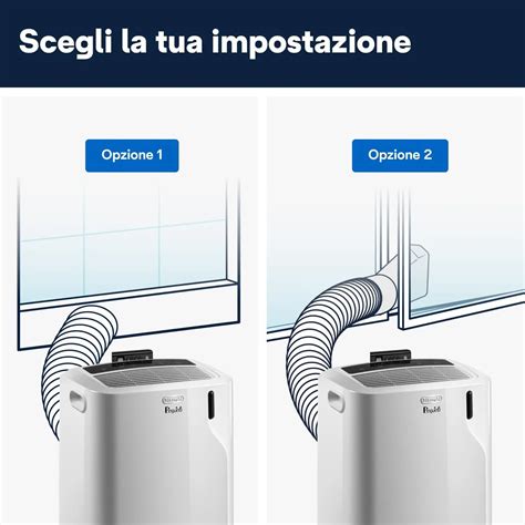 De Longhi Pinguino Condizionatore Portatile 9400 Btu H Climatizzatore