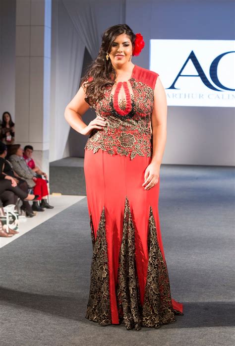 Stunning Plus Size Party Dresses By Arthur Caliman