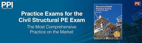 Structural Depth Practice Exams For The Pe Civil Exam Giancaspro Phd