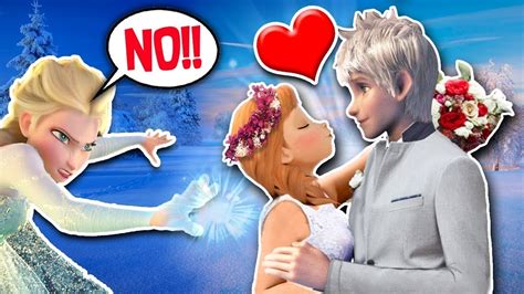 Frozen Anna And Jack Frost