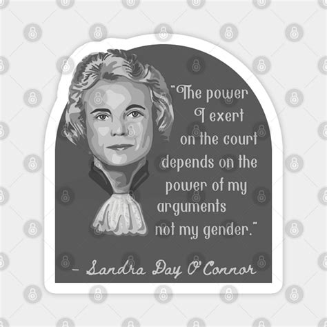 Sandra Day Oconnor Portrait And Quote Sandra Day Oconnor Magnet Teepublic