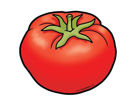 Tomato Illustration #tomato | Vegetable cartoon, Vegetable drawing ...