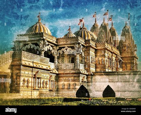 The Baps Shri Swaminarayan Mandir Also Known As The Neasden Temple