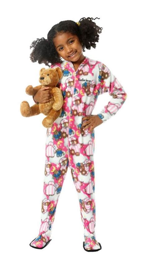 Pin By Crystal On Sleepovers For 10 And Up Kids Footed Pajamas