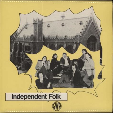 Independent Folk Independent Folk Fully Autographed Uk Vinyl Lp Album