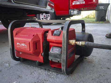 Milwaukee M18 Fuel Cordless Air Compressor | LaptrinhX