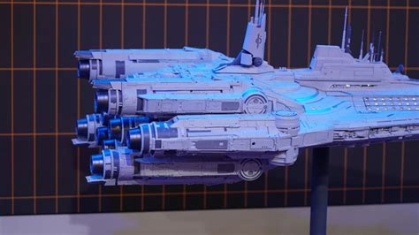 PHOTOS VIDEO A Closer Look At The Halcyon Starship Model For Star