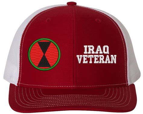 Th Infantry Iraq Veteran Split Cap