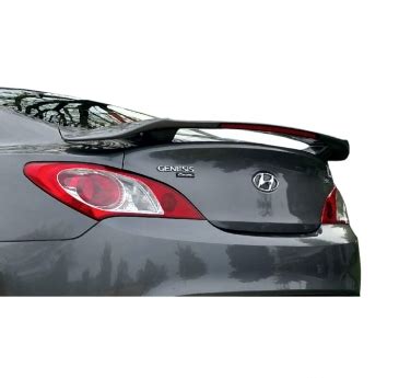 Hyundai Genesis Door Factory Style Post Rear Deck Spoiler