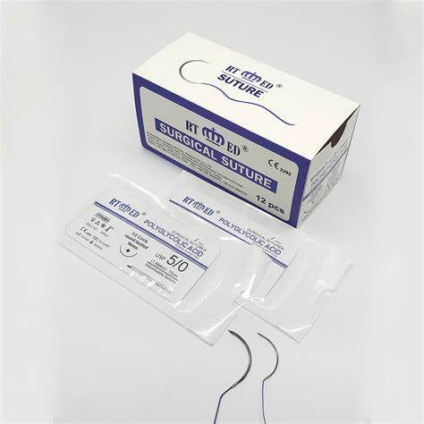 High Quality Pga Surgical Suture With Needle Absorbable Surgical Suture